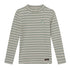 A Monday Silver Pine Stripe Ami T-Shirt